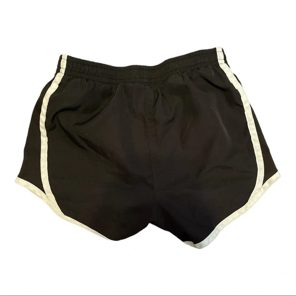 Youth medium, black/white Nike dri-fit active shorts. - Picture 2 of 2